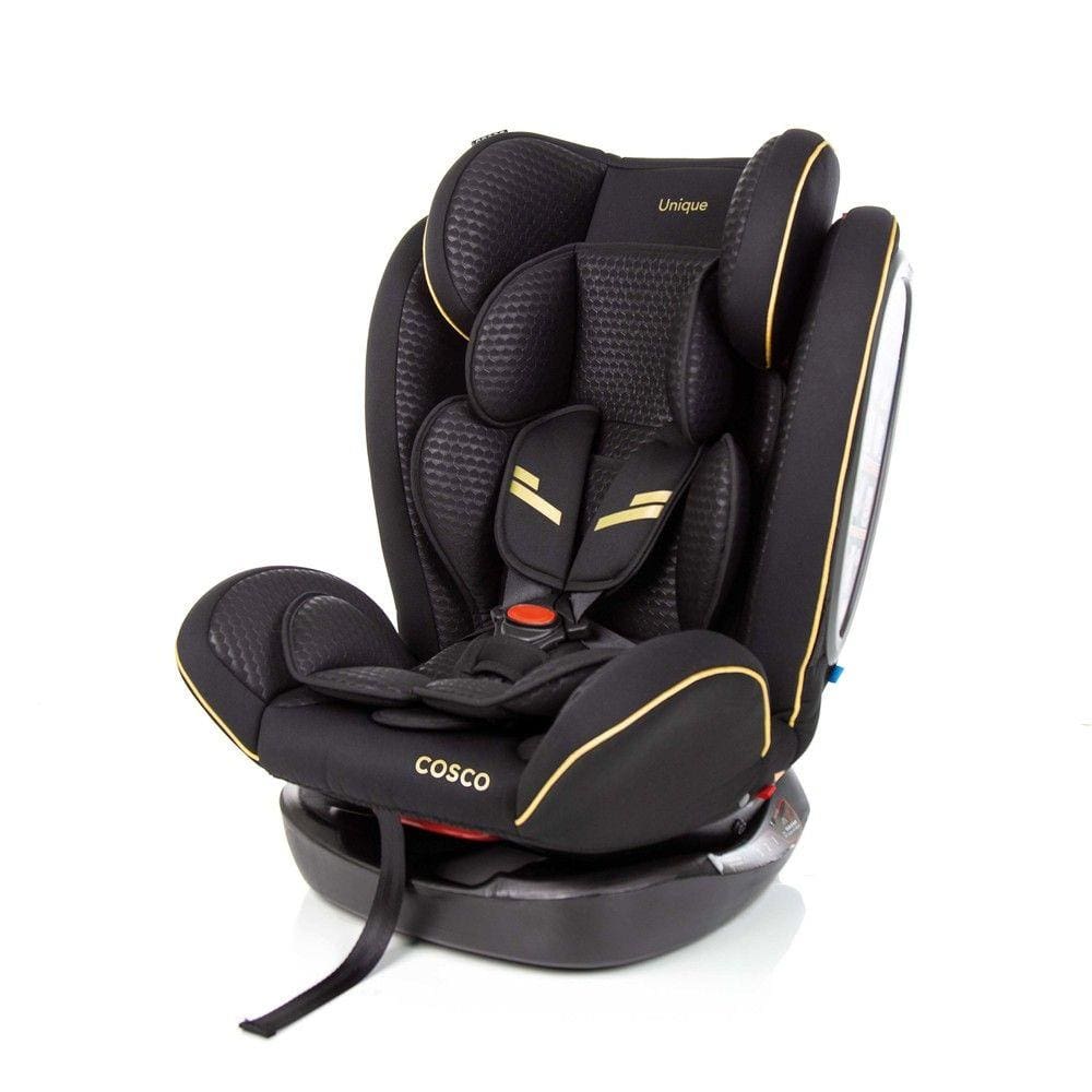 Cadeirinha Unique 0 a 36kg Cosco - Preto Ouro