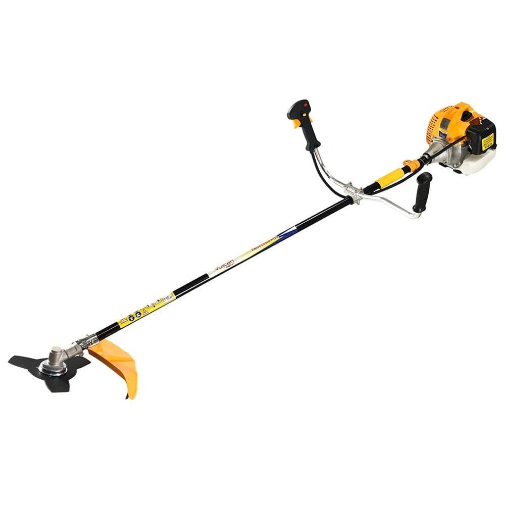Rocadeira a Gasolina Profissional VR520H 2 Tempos 2,50HP Vulcan Trent Amarelo