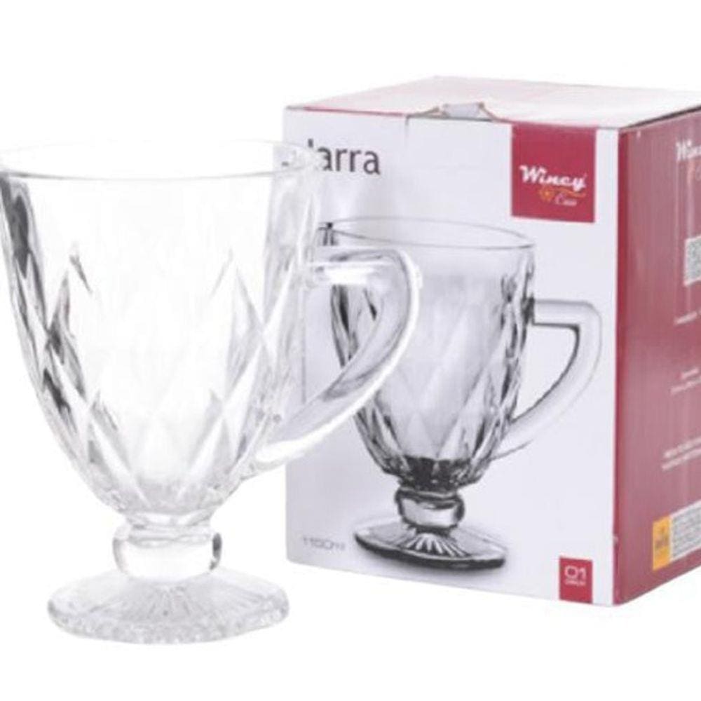 Jarra De Vidro Transparente Para Suco Ou Água 1150Ml - Wincy
