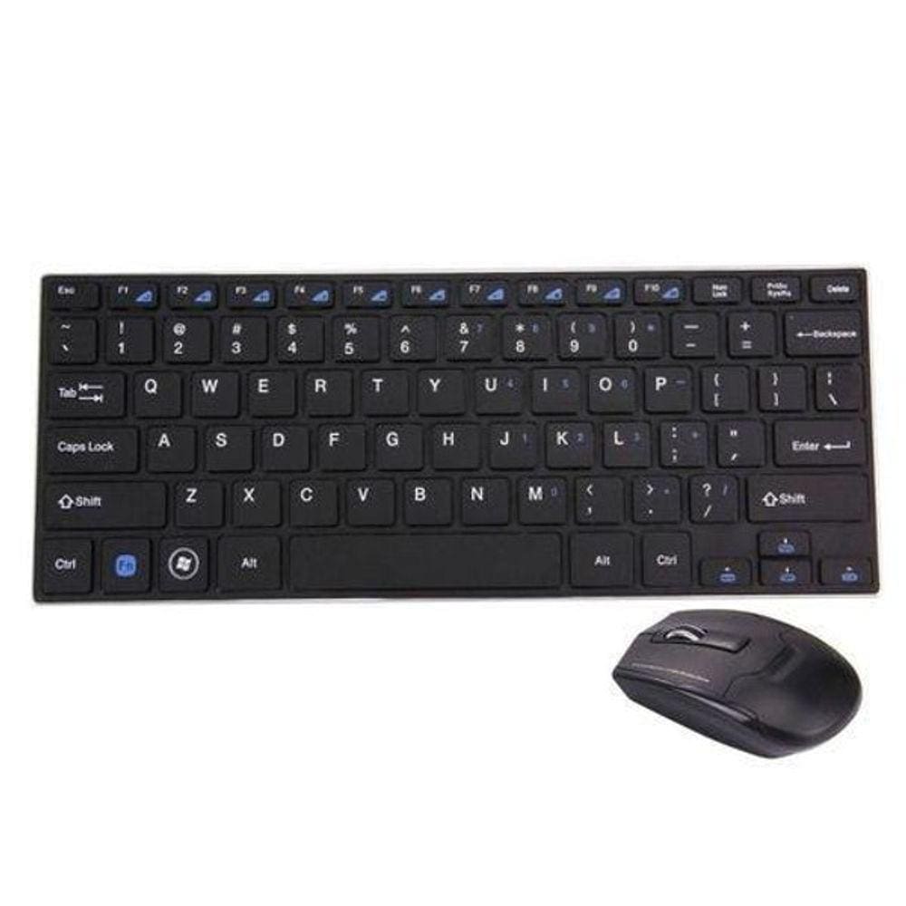 Teclado Mouse Sem Fio Ultrafino 2.4Ghz Wireles Usb Hk3910