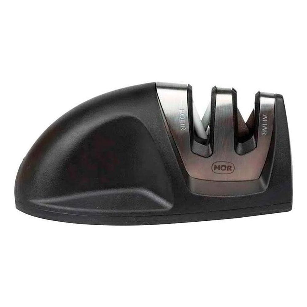Afiador Amolador De Faca Cozinha Churrasco 9,5cm X 5cm Mor