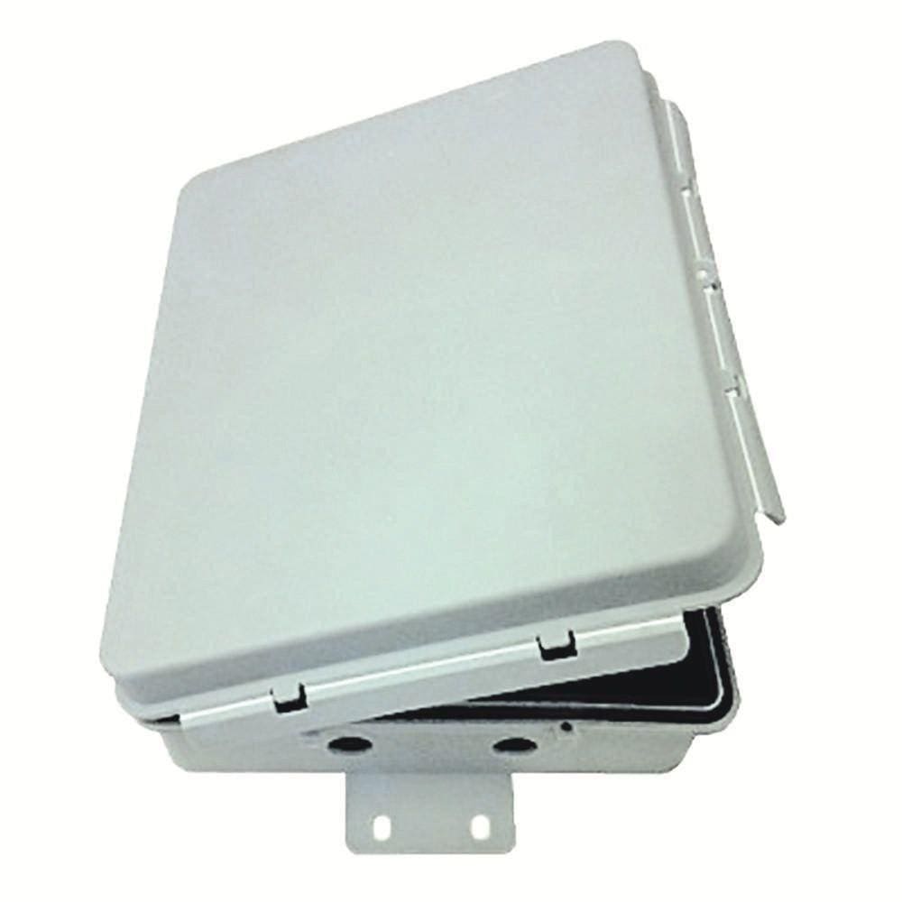 Caixa Hermetica Multitoc Vedada 17X13.5X6.5 Completa Cinza