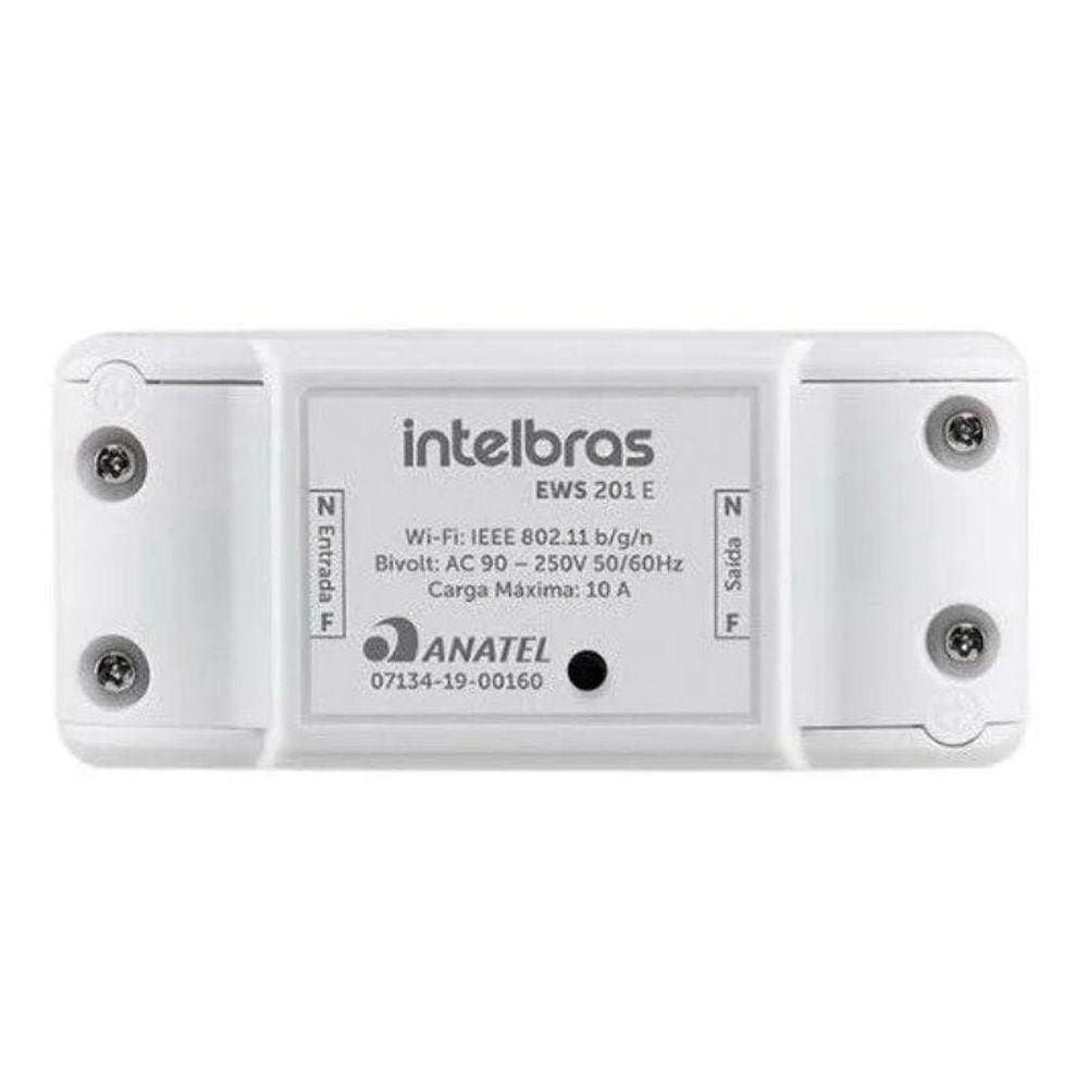 Controlador Smart Wi-Fi Para Ambientes Intelbras Ews 201 E