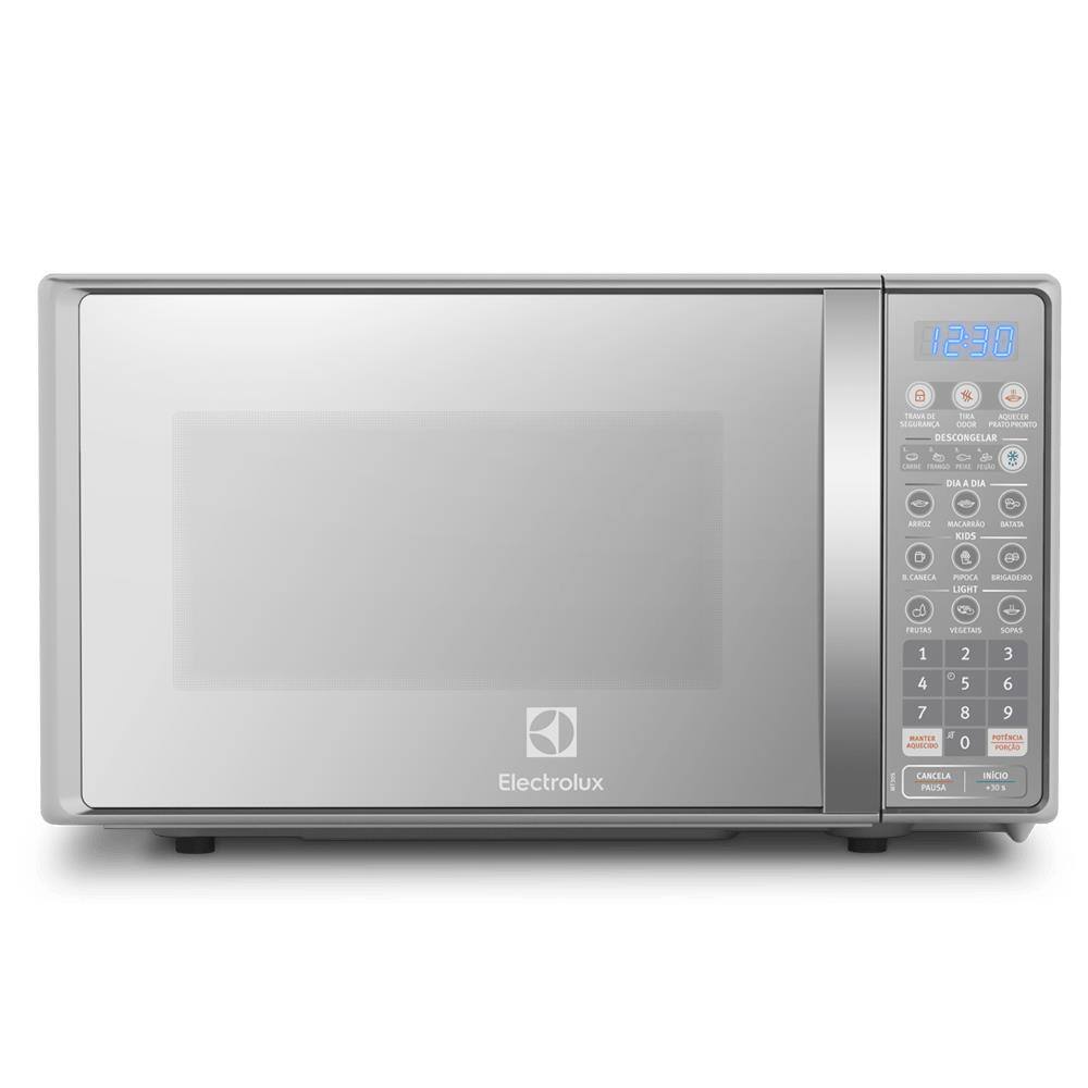 Micro-ondas Electrolux 20 Litros Tira Odor Prata MT30S – 127 Volts - 110V