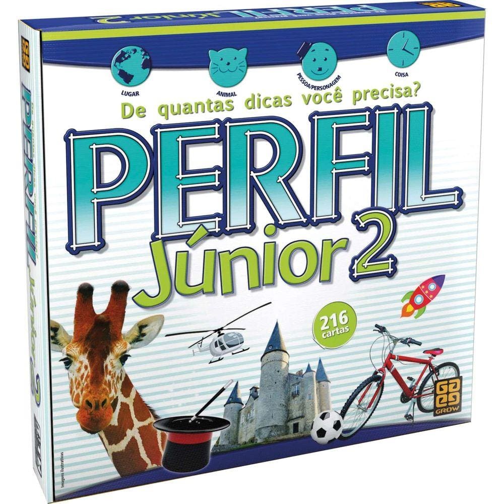 Jogo de tabuleiro Perfil Junior 2 Grow