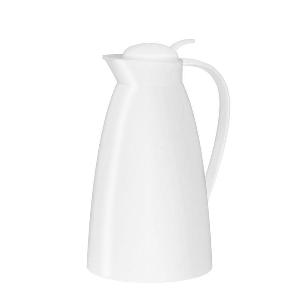 Garrafa Térmica 1L Eco Parede Dupla Água Café Branca Alfi