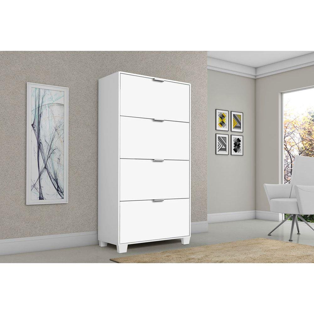 Sapateira P/ 24 Pares Berlim - Branco