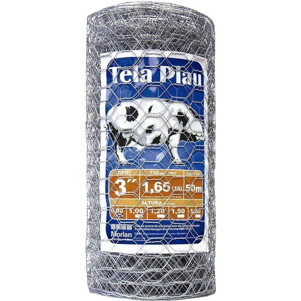 Tela Piau Para Mangueirão 3 x 16 x 1,20m 50m