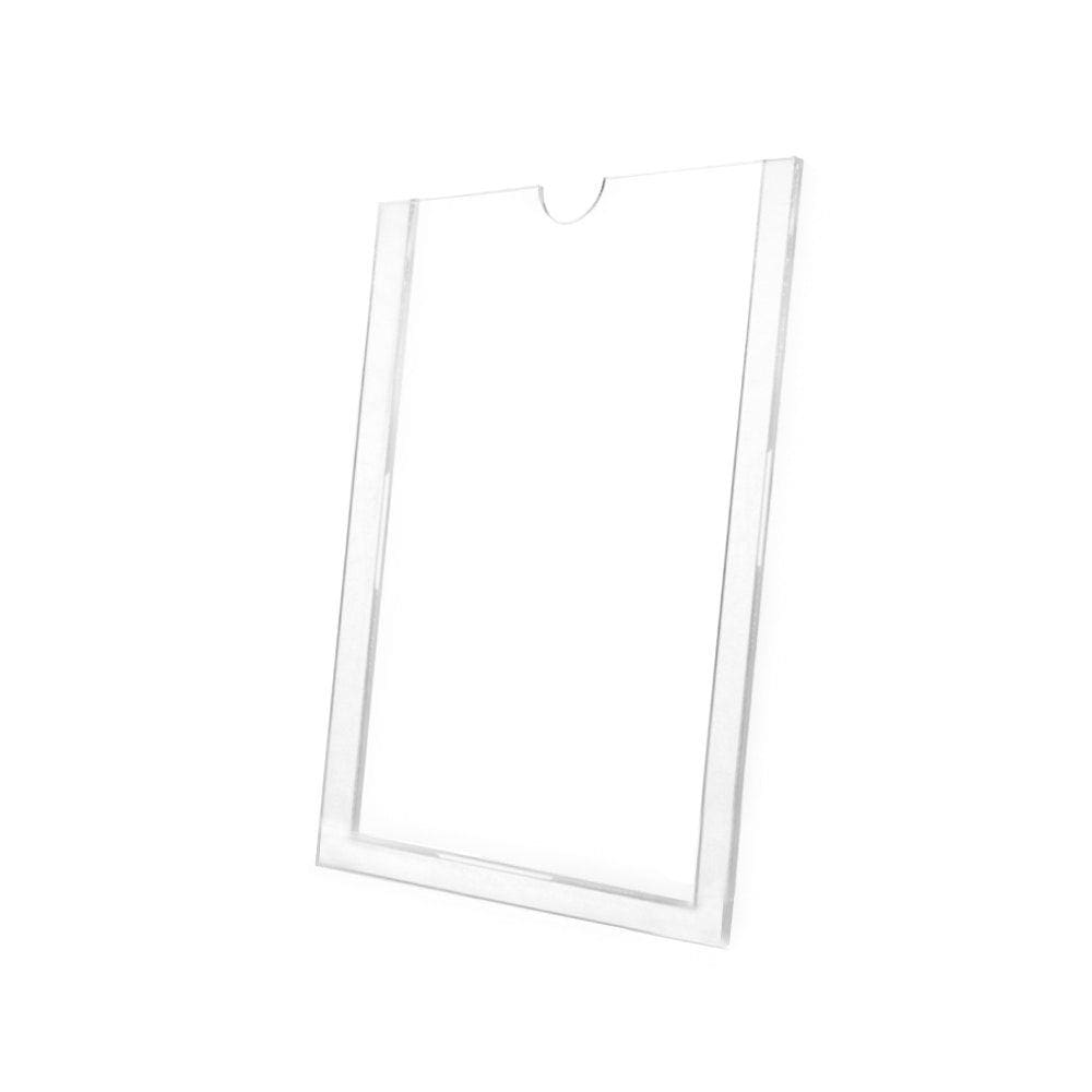 Display Porta Folha A4 Parede Acrílico Com Fita Adesiva