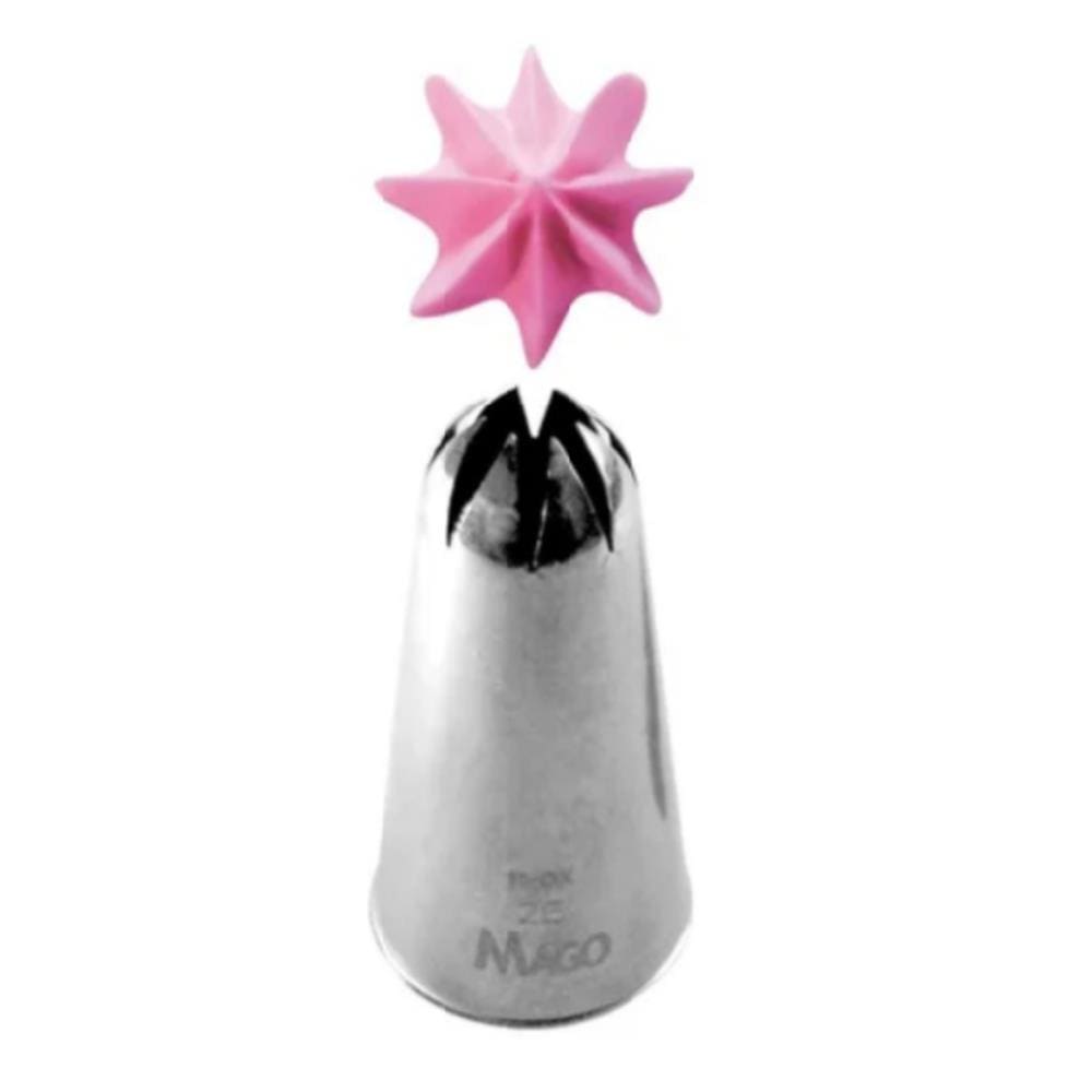 Bico Confeitar Aço Inox 2E Pitanga Mago Para Decorar Bolos