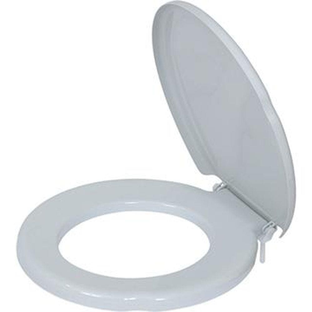 Assento Sanitário 3176 Econômico Cinza Claro - Herc