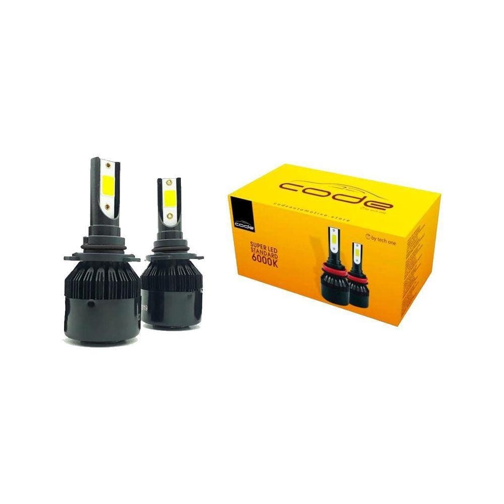 Lampada Super Led Code H8/H9 E H11 12V/24V By: Tech One