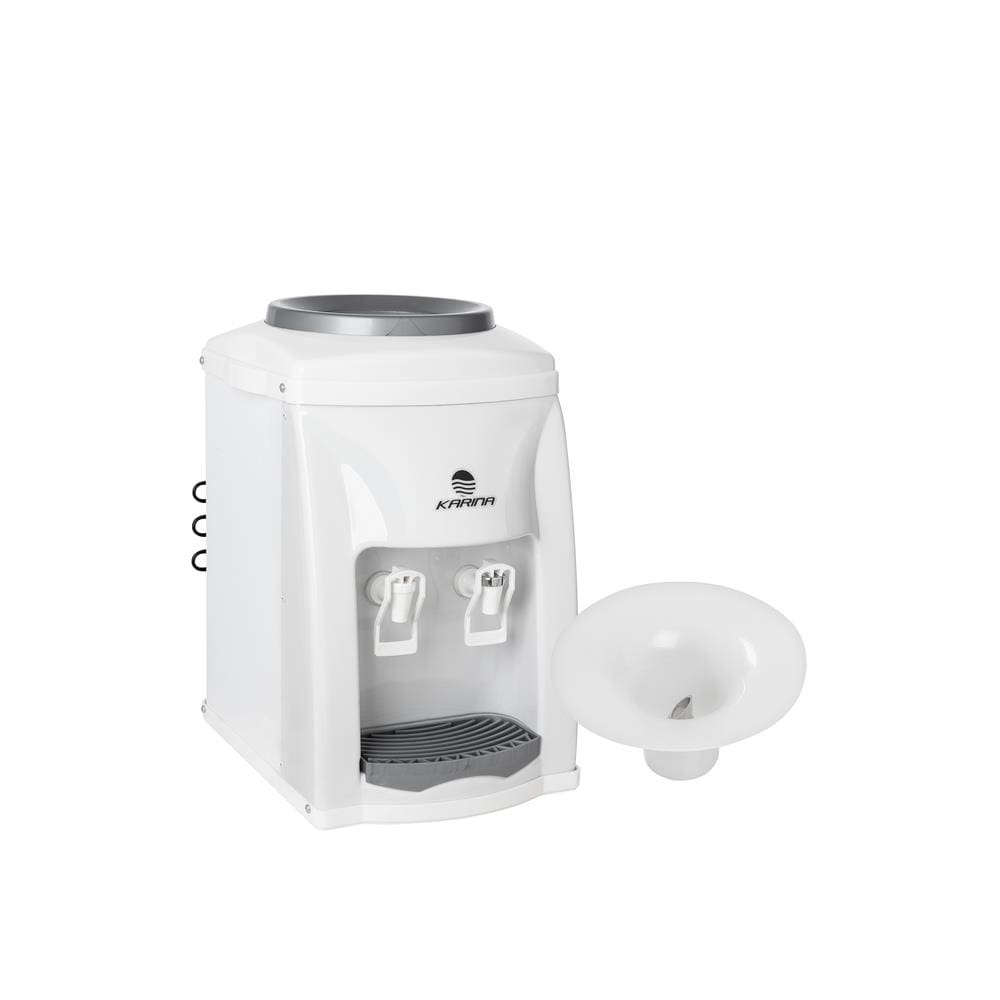 Bebedouro de Mesa Furador Galão Compressor Branco k31 Karina