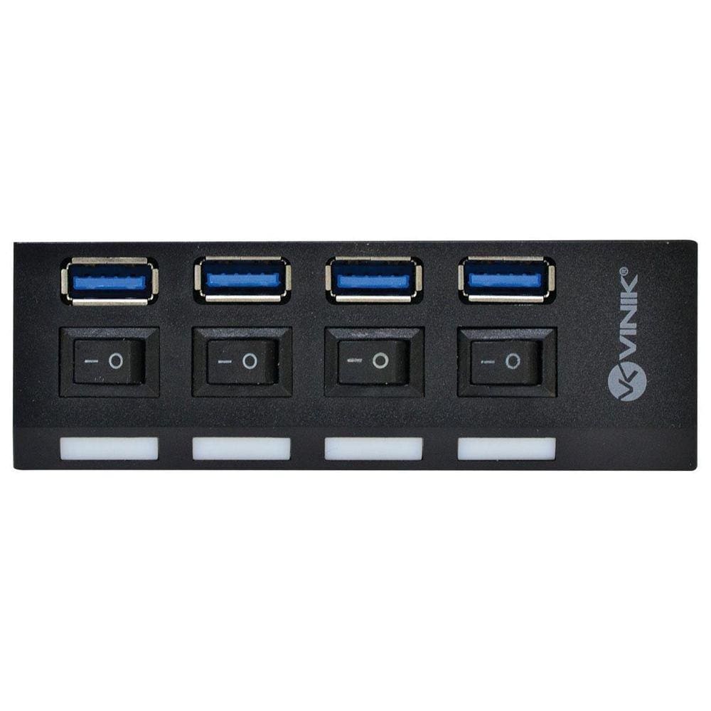 Hub Usb 3.0 4 Portas Com Interruptor Huv-50