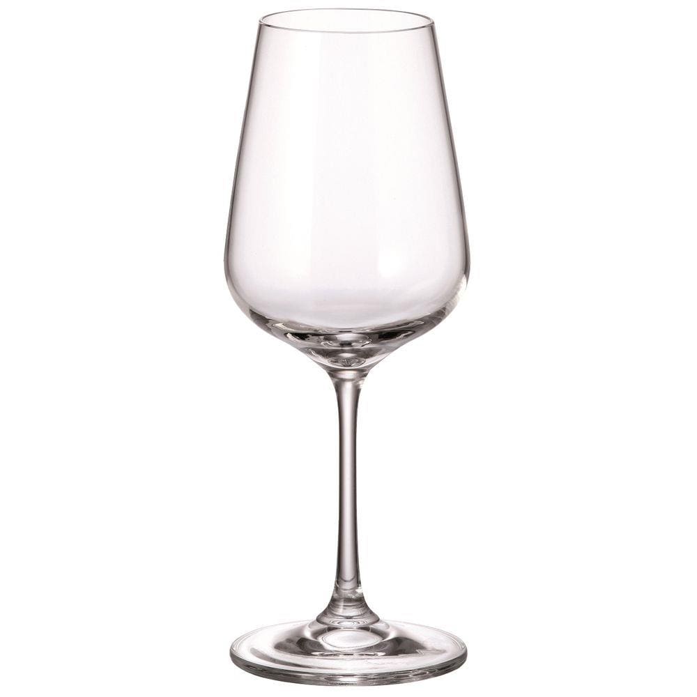 Jg 6 Taças P/Vinho Branco Em Cristal Ecológico 360Ml