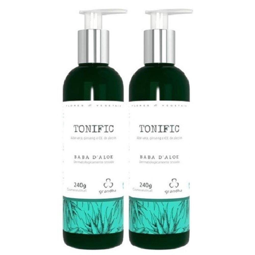 Grandha Tonific Baba D`Aloe Flores e Vegetais Com 2 Unidades