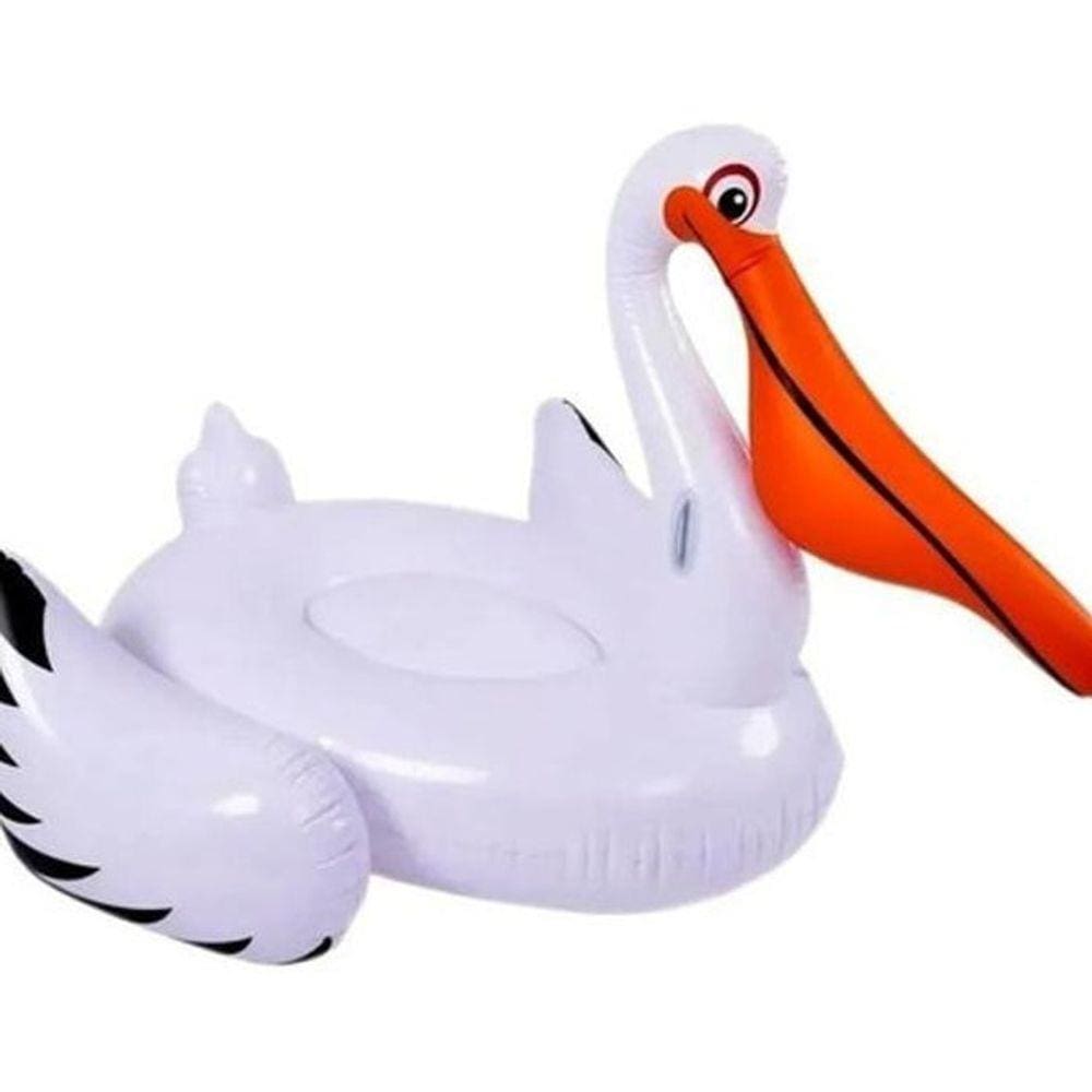 Boia Gigante Piscina Inflável De Pelicano Super Divertida