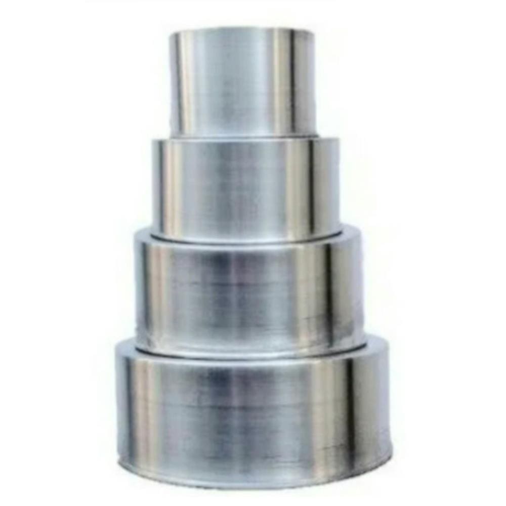Conjunto De Formas Redondas 4 Pçs (10,15,20,25cm) 10cm Altura