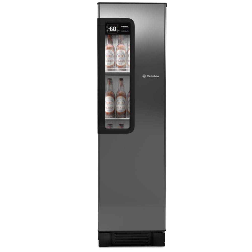 Geladeira/refrigerador 324 Litros 1 Porta Inox Beer Maxx 300 - Metalfrio - 110v - Vn28te