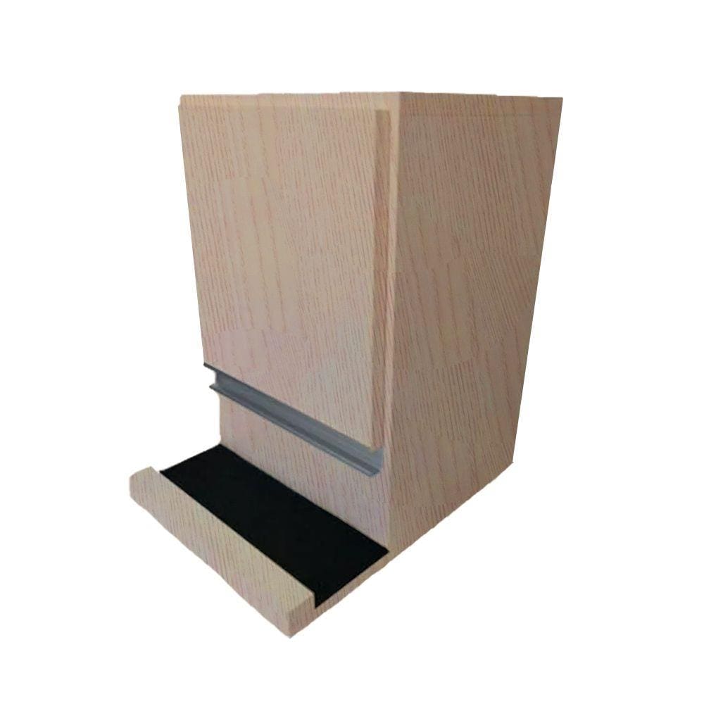 Suporte Para Bike Com Baú Em Mdf Madeirado