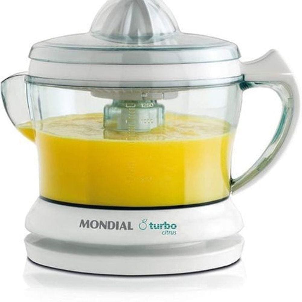 Espremedor Frutas Turbo Citrus Mondial E-01 Branco 220V