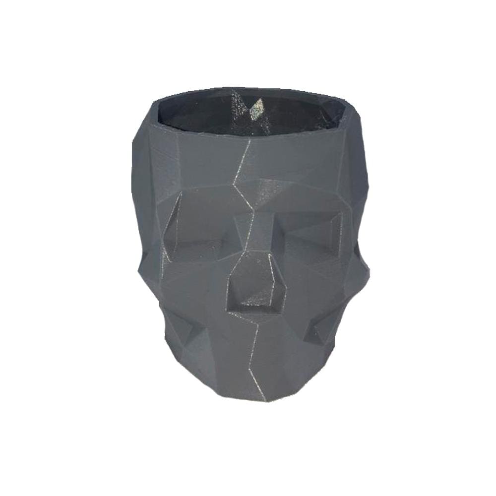 Caveira Geometrica - Vaso Cactos ou Suculentas