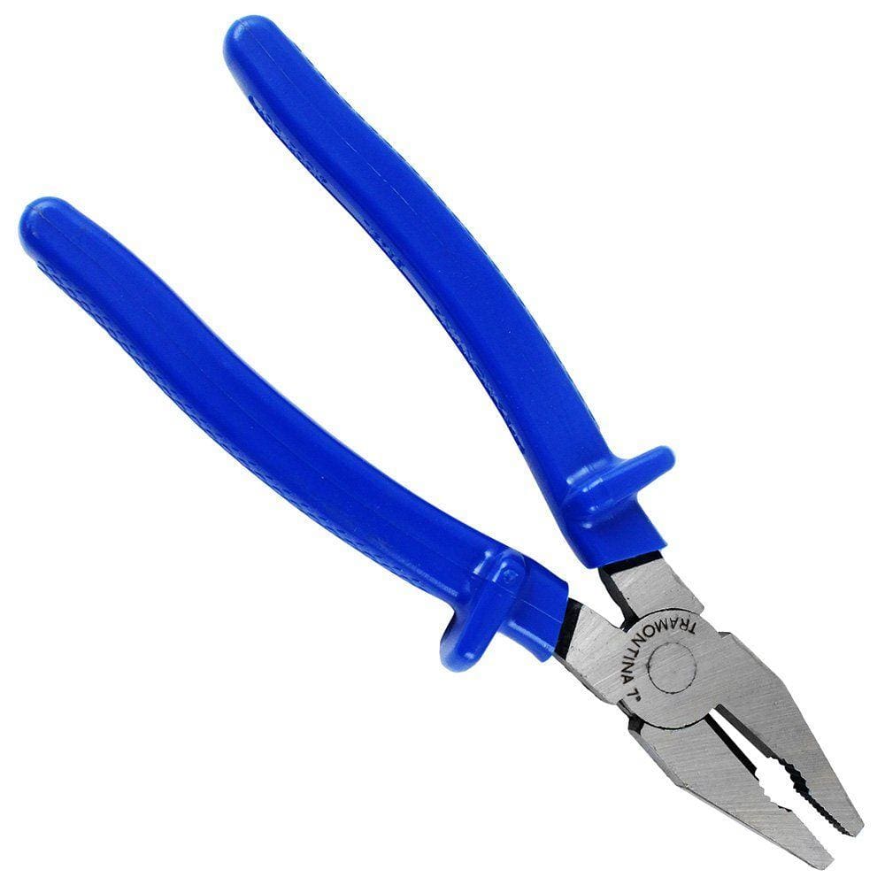 Alicate Universal 7” Tramontina Basic em Aço Especial Tramontina