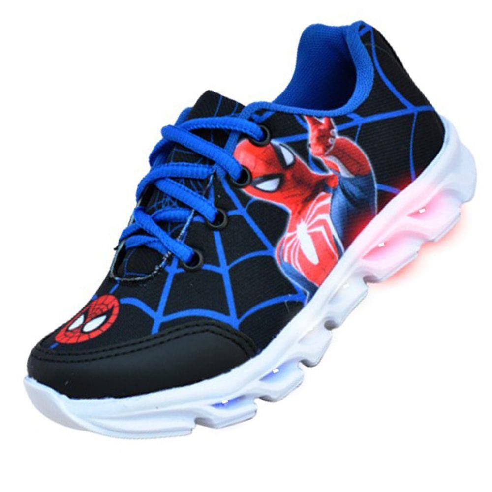 Tenis led homem aranha infantil | Extra