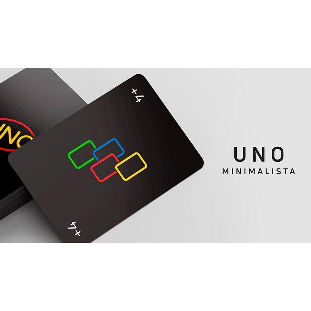 Jogo De Cartas Uno Minimalista Mattel Gyh69