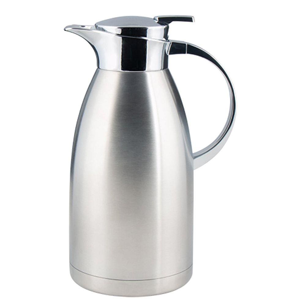 Garrafa Termica Cafe Aco Inox Parede Dupla 1,5L 19X12x26