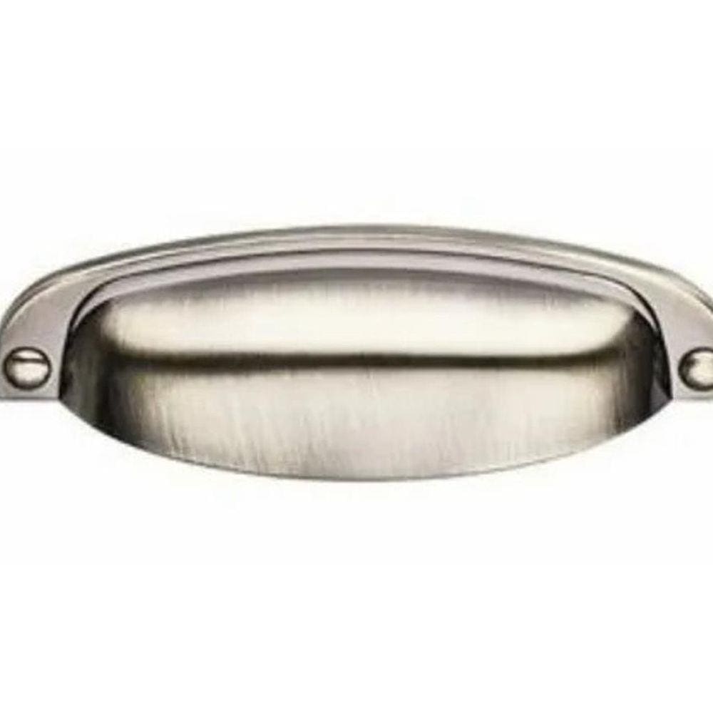 Puxador Concha Stillo 64Mm Níquel Escovado - Gruppa