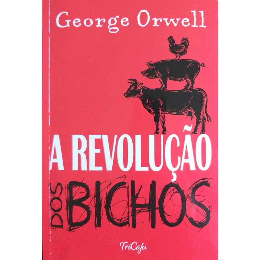 Livro Físico A revolução dos Bichos George Orwell Tricaju