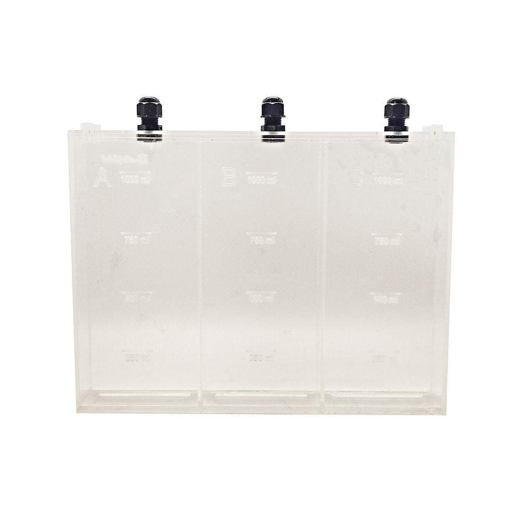 Reservatório D Caixa 3 seções - 3 Litros