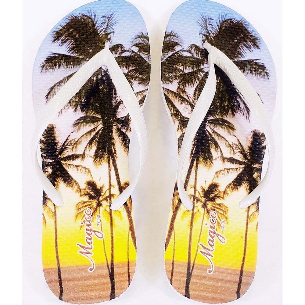Chinelo Praia Feminino Coqueiros, Magicc