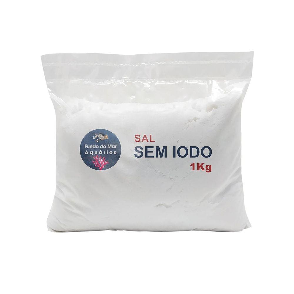 Sal Sem Iodo a Granel - 1kg