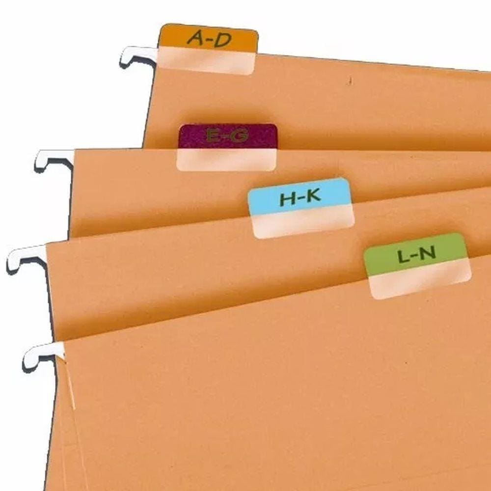 Marcador de Páginas Index Tabs Coloridos Caixa com 10 Blisters