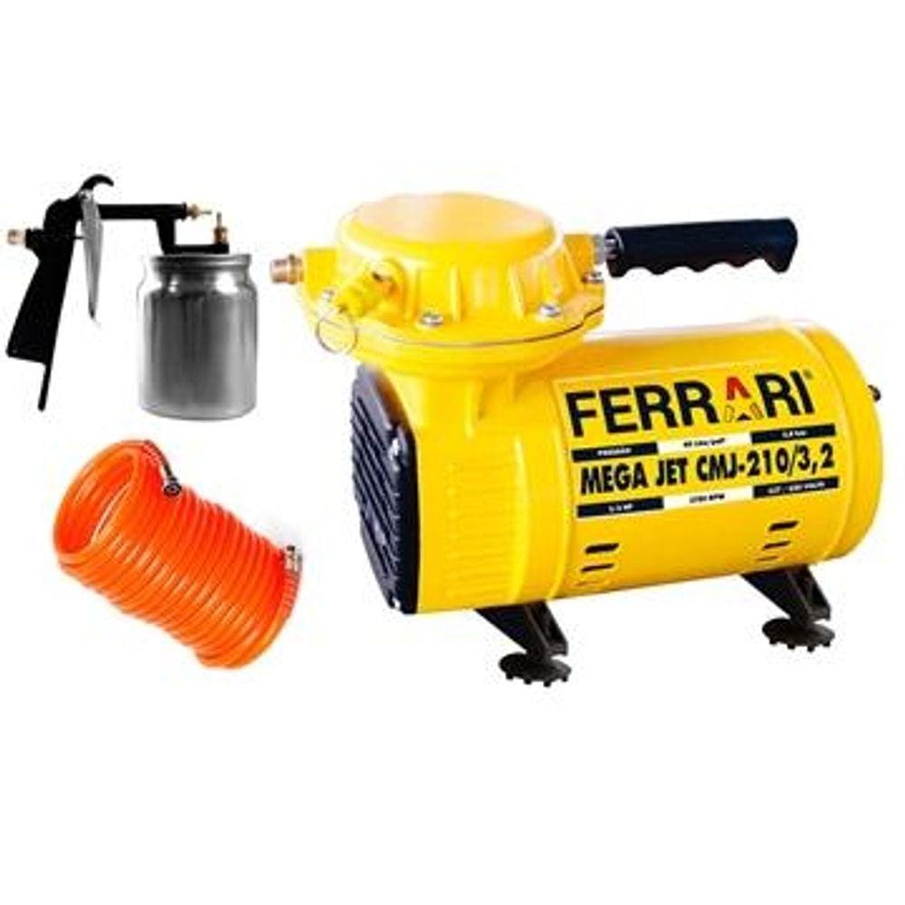 Compressor de Ar Ferrari Mega Jet CMJ-210 Bivolt