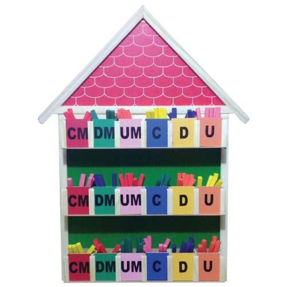 Brinquedos Educativos - Quadro Valor Real 90 Peças