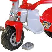 Triciclo Tico Tico Velo Toys Vermelho com Capacete Motoca Infantil