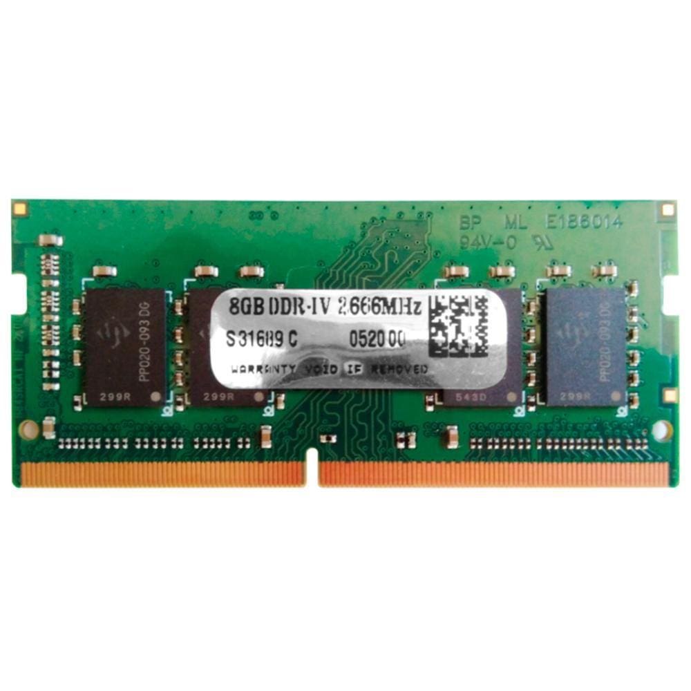 Memória SODIMM 8GB DDR4 2666MHz Micron - para Notebook - S31689 C