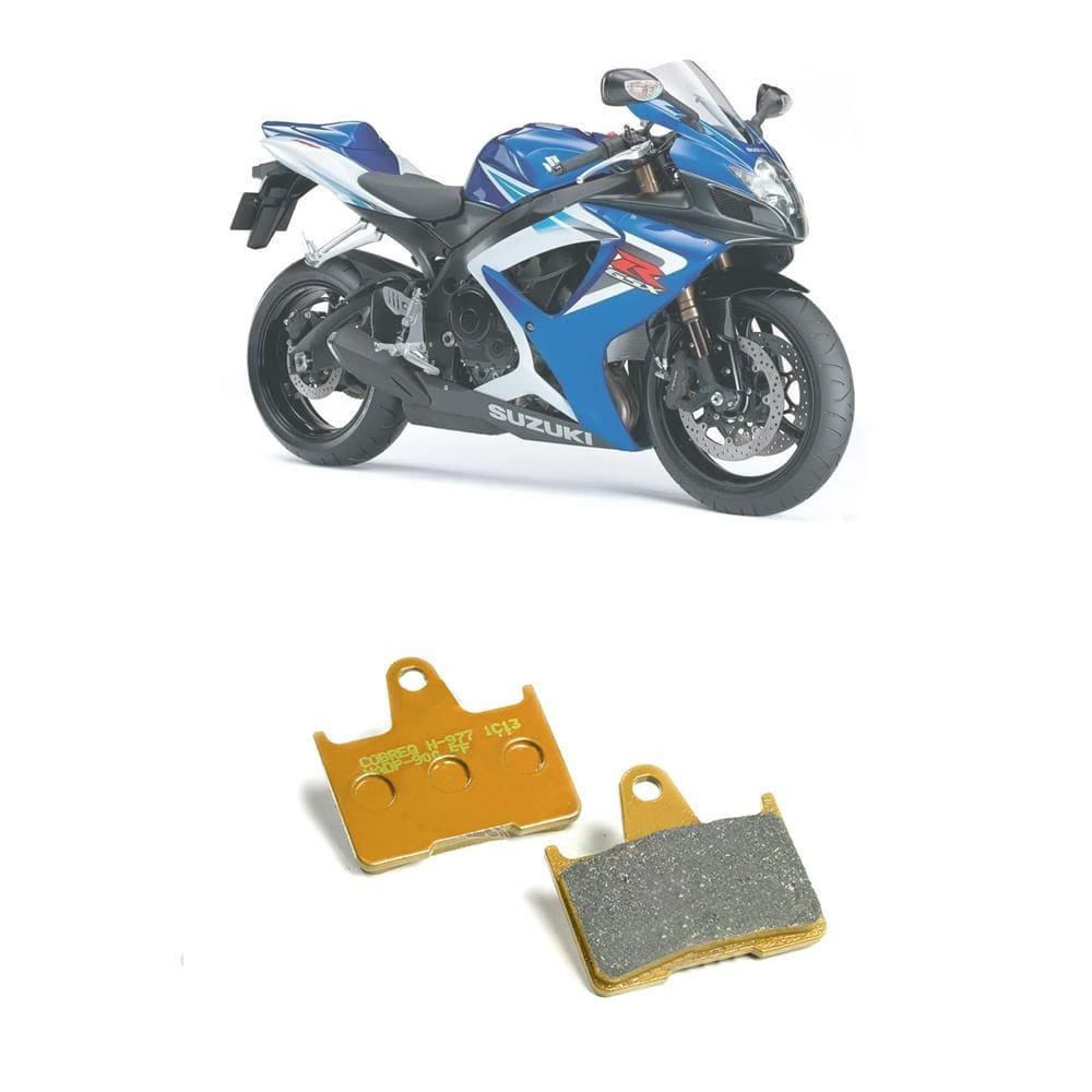 Pastilha Tras Cobreq N-977C Suzuki GSX-R 600/750 2004-2005