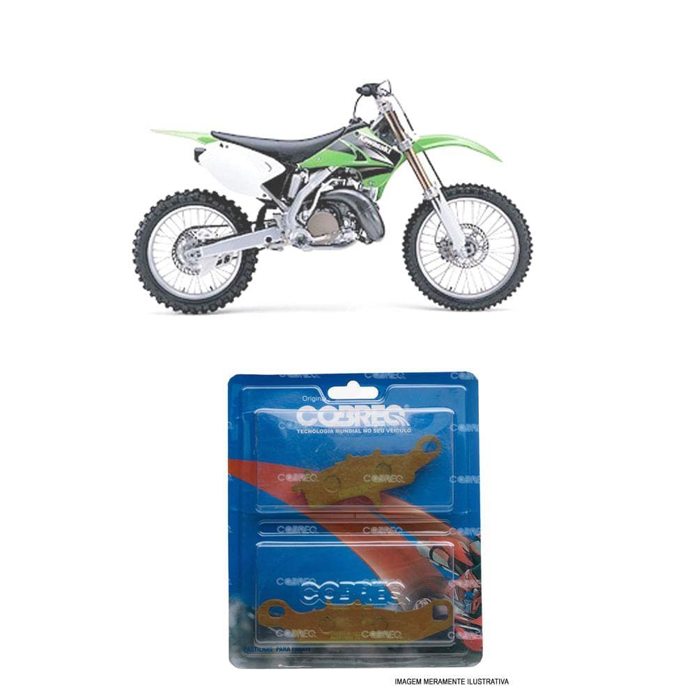 Pastilha de Freio Cobreq Cerâmica Kawasaki KX KVF KL N1832C