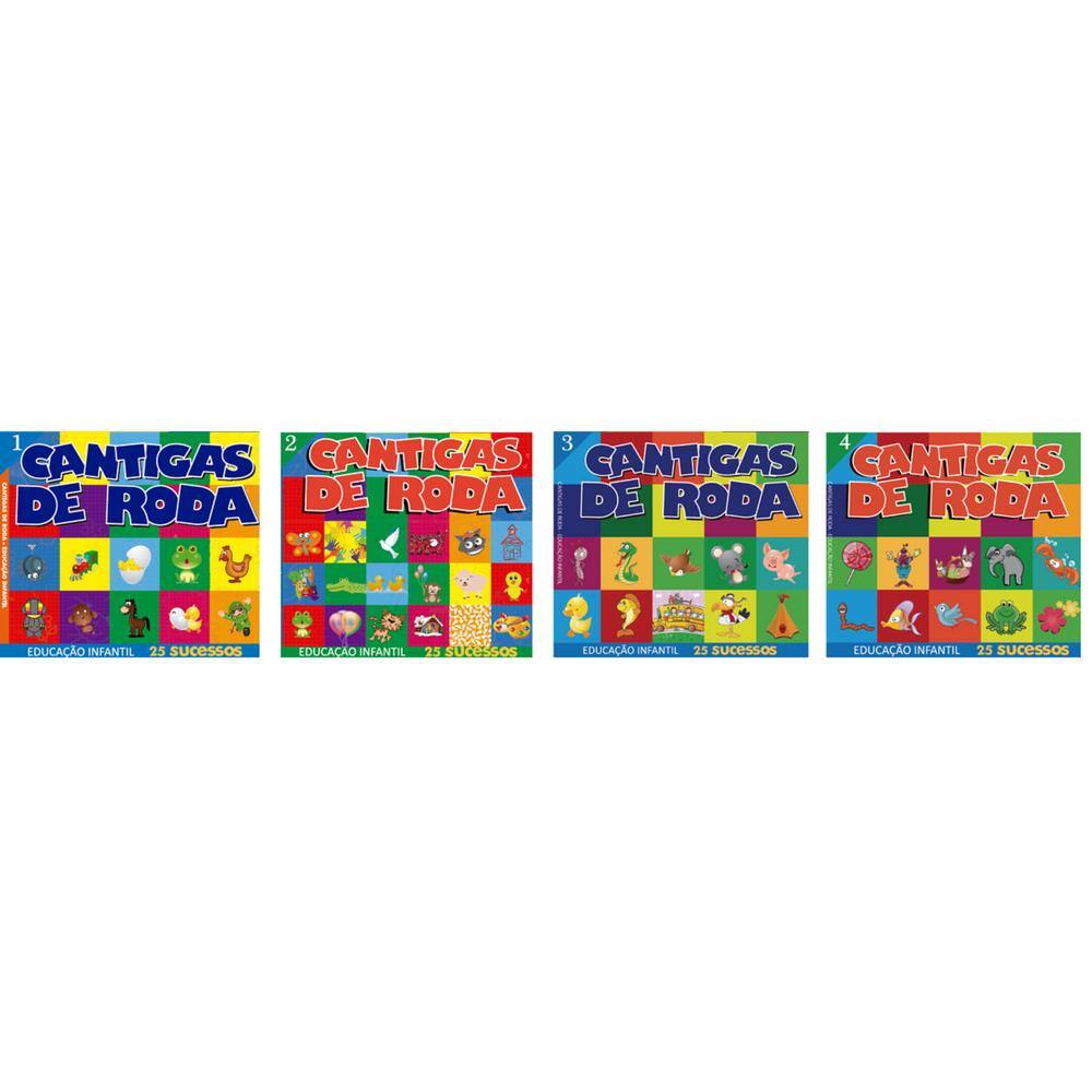 Coleção Cantigas de Roda 4 CDs 100 | Extra Coleção Cantigas de Roda 4 CDs 100 | Extra