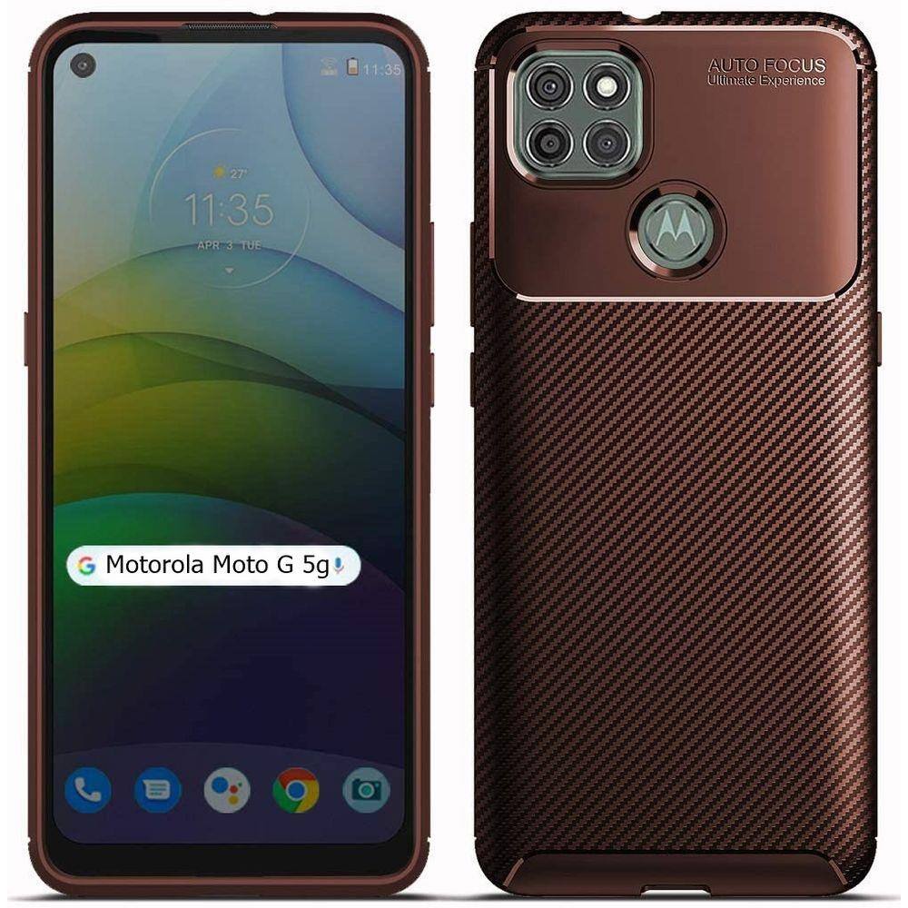 Capa Capinha Fibra Carbono Anti Impacto Motorola Moto G 5G | Extra