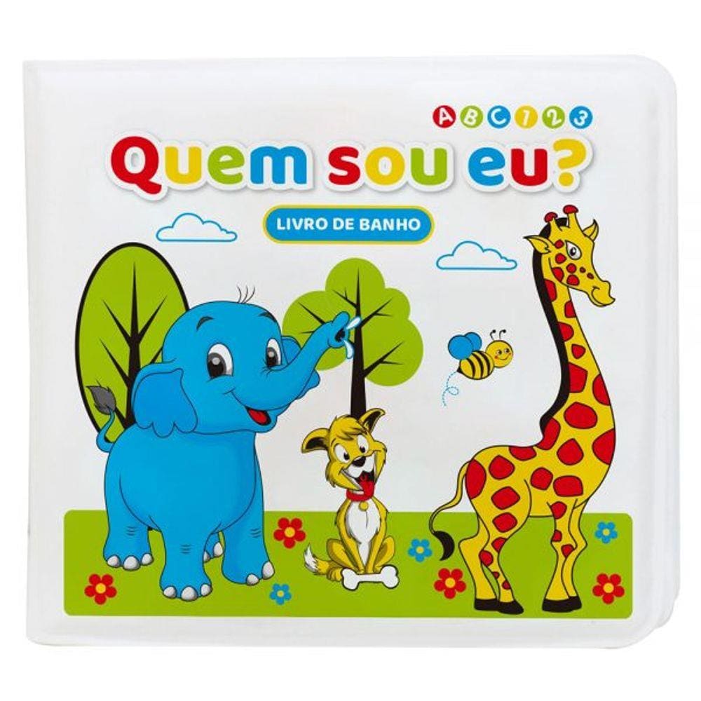 Livro de Banho `Quem Sou Eu?` - DM Toys