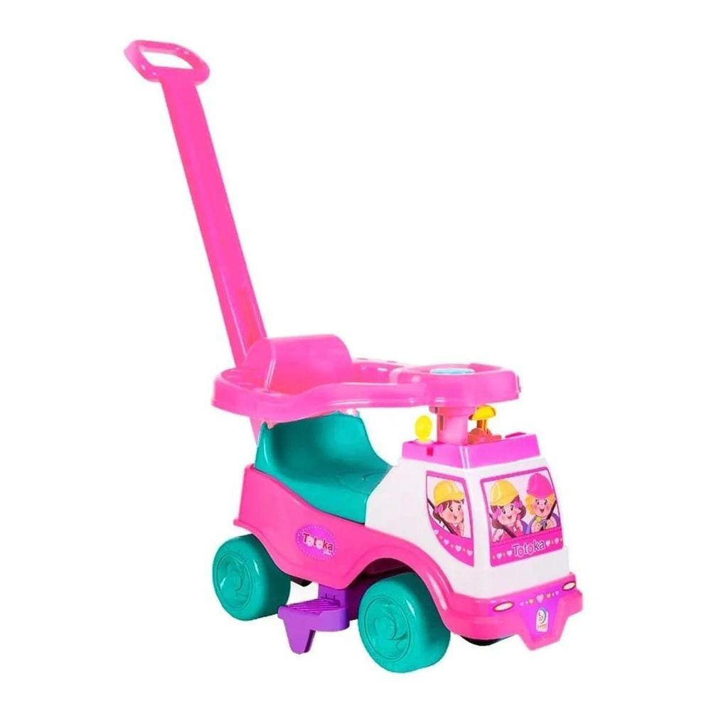 Carrinho Passeio Bebê Com Empurrador Totoka Plus