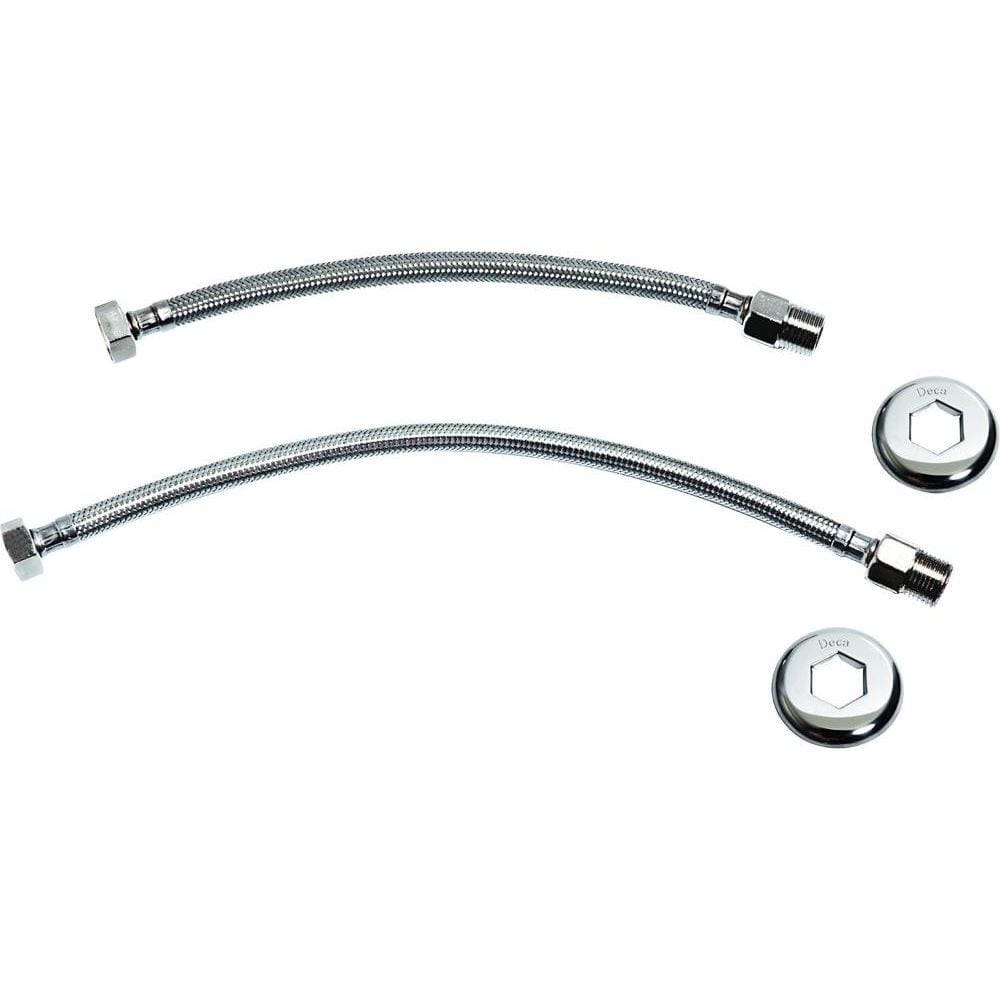 Engate Flexível para Água Quente e Fria Inox 1/2” 30Cm 40MCA - 70°C MF