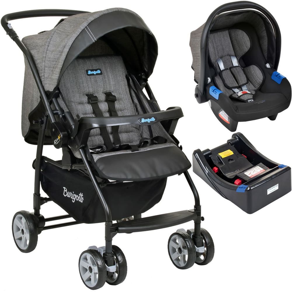 Carrinho de Bebe Burigotto Bebê Conforto Rio K Preto Ixcj4016pr19