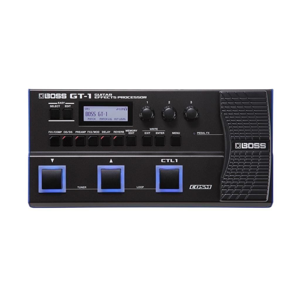 Pedaleira Para Guitarra Processador de Efeitos Boss GT-1