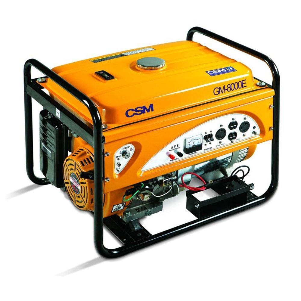 Gerador de Energia a Gasolina 8,5 KVA GM 8000 E 110/220V - CSM